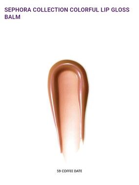NEW Sephora Collection Lip Gloss Balm - Coffee Date